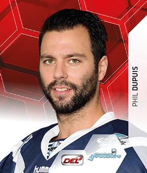 2015-16 Playercards Stickers (DEL) #88 Philippe Dupuis Front