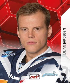 2015-16 Playercards Stickers (DEL) #94 Julian Jakobsen Front