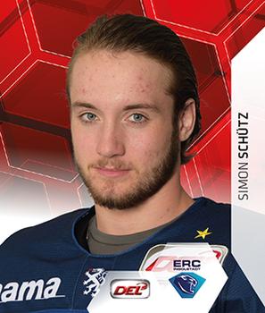 2015-16 Playercards Stickers (DEL) #134 Simon Schutz Front