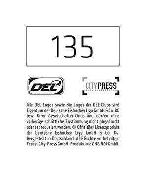 2015-16 Playercards Stickers (DEL) #135 Petr Taticek Back
