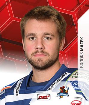 2015-16 Playercards Stickers (DEL) #151 Brooks Macek Front