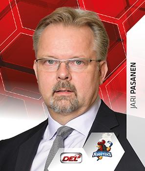 2015-16 Playercards Stickers (DEL) #163 Jari Pasanen Front