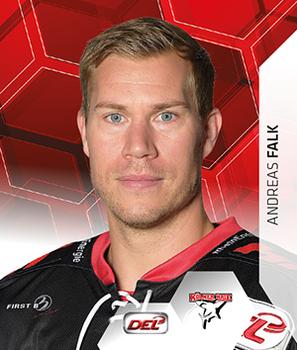 2015-16 Playercards Stickers (DEL) #172 Andreas Falk Front