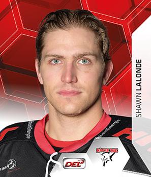 2015-16 Playercards Stickers (DEL) #178 Shawn Lalonde Front