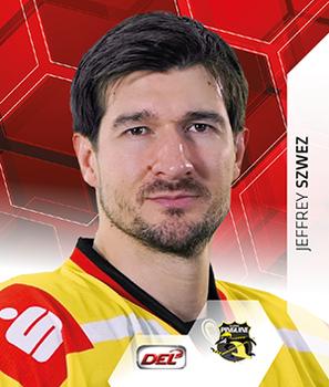 2015-16 Playercards Stickers (DEL) #218 Jeffrey Szwez Front