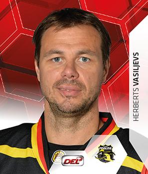 2015-16 Playercards Stickers (DEL) #219 Herberts Vasiljevs Front