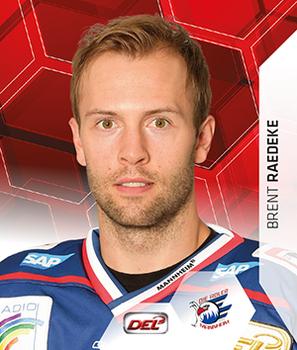2015-16 Playercards Stickers (DEL) #238 Brent Raedeke Front
