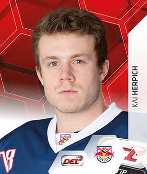 2015-16 Playercards Stickers (DEL) #257 Kai Herpich Front