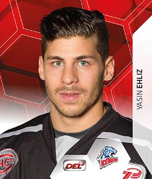 2015-16 Playercards Stickers (DEL) #281 Yasin Ehliz Front
