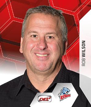 2015-16 Playercards Stickers (DEL) #306 Rob Wilson Front