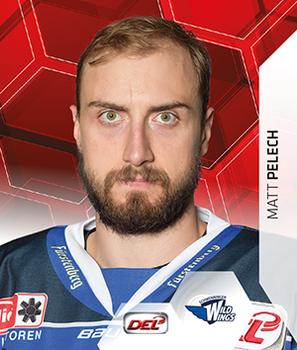 2015-16 Playercards Stickers (DEL) #319 Matt Pelech Front