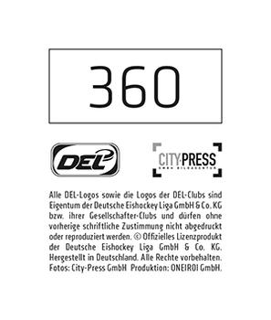 2015-16 Playercards Stickers (DEL) #360 Lubor Dibelka Back