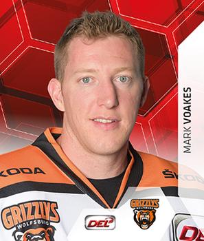 2015-16 Playercards Stickers (DEL) #379 Mark Voakes Front