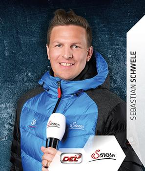 2015-16 Playercards Stickers (DEL) #399 Sebastian Schwele Front
