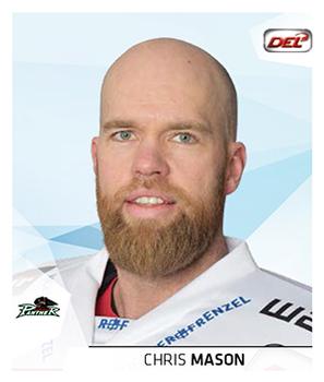 2014-15 Playercards Stickers (DEL) #002 Chris Mason Front