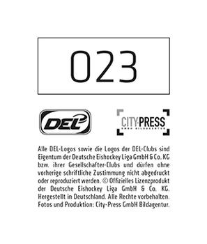 2014-15 Playercards Stickers (DEL) #23 Jens Baxmann Back