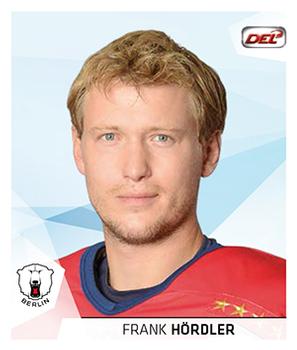 2014-15 Playercards Stickers (DEL) #027 Frank Hordler Front