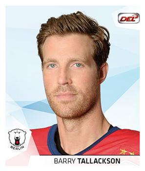2014-15 Playercards Stickers (DEL) #040 Barry Tallackson Front