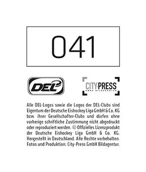 2014-15 Playercards Stickers (DEL) #41 Sven Ziegler Back