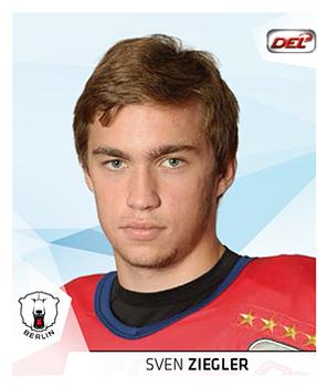 2014-15 Playercards Stickers (DEL) #041 Sven Ziegler Front