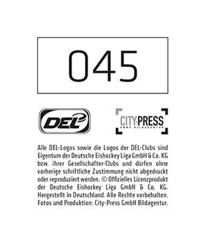 2014-15 Playercards Stickers (DEL) #045 Bernhard Ebner Back