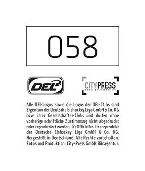 2014-15 Playercards Stickers (DEL) #058 Alexander Preibisch Back