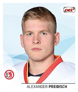 2014-15 Playercards Stickers (DEL) #58 Alexander Preibisch Front