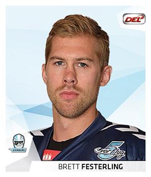 2014-15 Playercards Stickers (DEL) #064 Brett Festerling Front