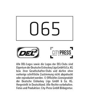 2014-15 Playercards Stickers (DEL) #065 Sam Klassen Back