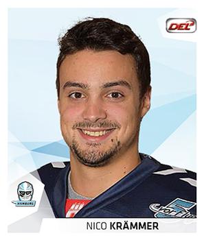 2014-15 Playercards Stickers (DEL) #076 Nico Krammer Front