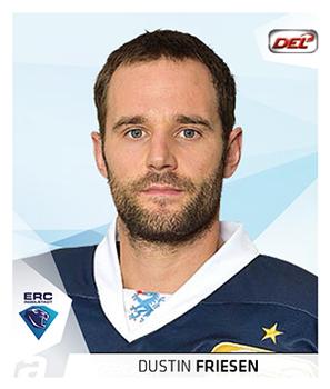 2014-15 Playercards Stickers (DEL) #86 Dustin Friesen Front