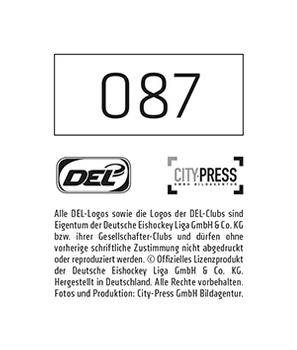 2014-15 Playercards Stickers (DEL) #087 Benedikt Kohl Back