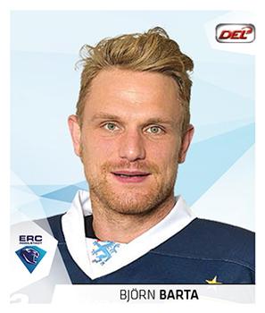 2014-15 Playercards Stickers (DEL) #92 Bjorn Barta Front