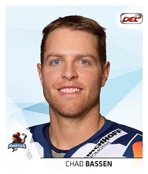 2014-15 Playercards Stickers (DEL) #114 Chad Bassen Front