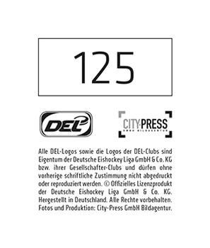 2014-15 Playercards Stickers (DEL) #125 Danny Aus Den Birken Back