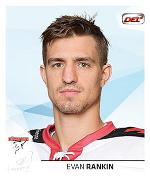 2014-15 Playercards Stickers (DEL) #141 Evan Rankin Front