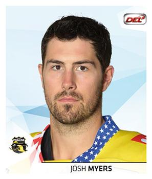 2014-15 Playercards Stickers (DEL) #150 Josh Meyers Front