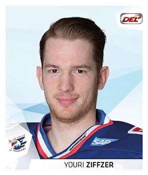 2014-15 Playercards Stickers (DEL) #167 Youri Ziffzer Front