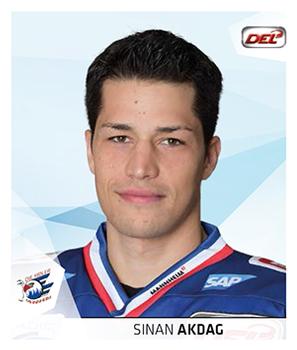 2014-15 Playercards Stickers (DEL) #168 Sinan Akdag Front
