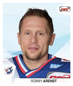 2014-15 Playercards Stickers (DEL) #175 Ronny Arendt Front