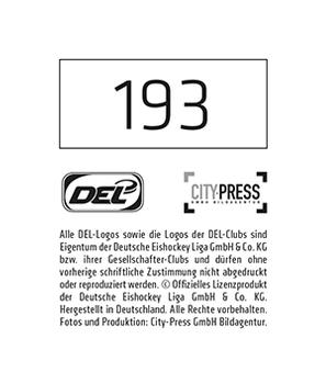 2014-15 Playercards Stickers (DEL) #193 Felix Petermann Back