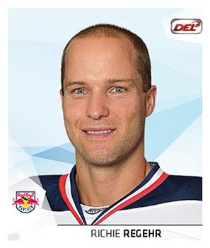 2014-15 Playercards Stickers (DEL) #194 Richie Regehr Front
