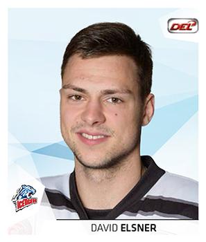 2014-15 Playercards Stickers (DEL) #220 David Elsner Front
