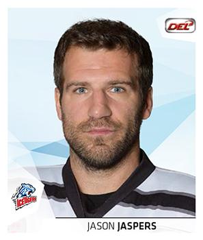 2014-15 Playercards Stickers (DEL) #221 Jason Jaspers Front