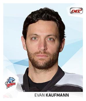 2014-15 Playercards Stickers (DEL) #222 Evan Kaufmann Front
