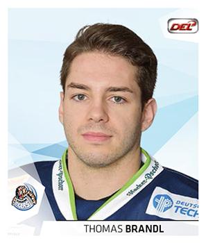 2014-15 Playercards Stickers (DEL) #258 Thomas Brandl Front