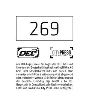 2014-15 Playercards Stickers (DEL) #269 Felix Bruckmann Back