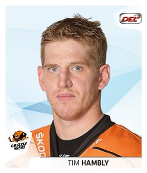 2014-15 Playercards Stickers (DEL) #272 Tim Hambly Front
