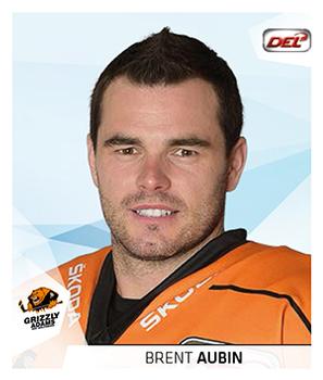 2014-15 Playercards Stickers (DEL) #277 Brent Aubin Front