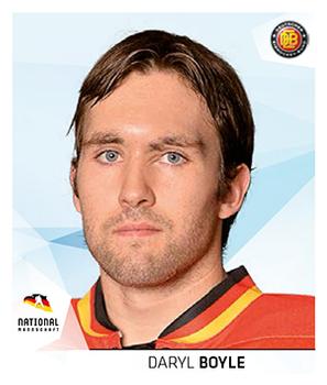 2014-15 Playercards Stickers (DEL) #292 Daryl Boyle Front